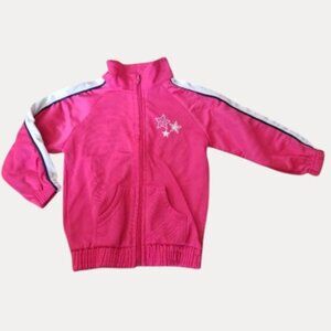ANGEL FACE Pink Zip Front Jacket Girls Size 24 months